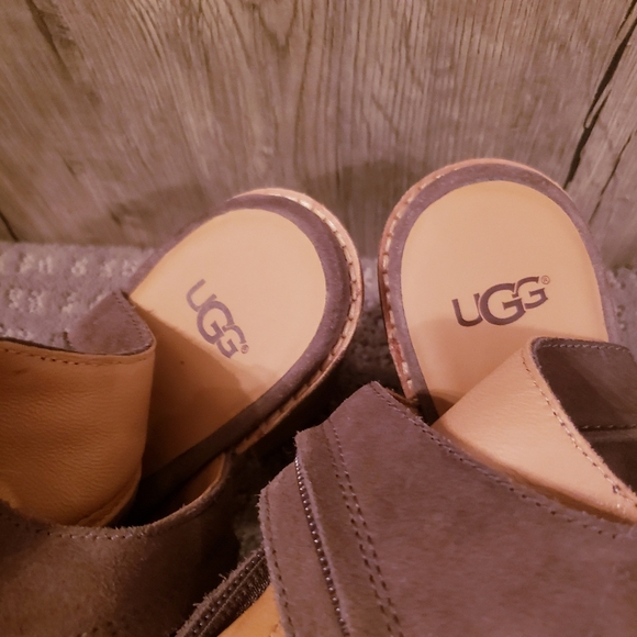 UGG Valencia Peep Toe Ankle Boots - Picture 4 of 12